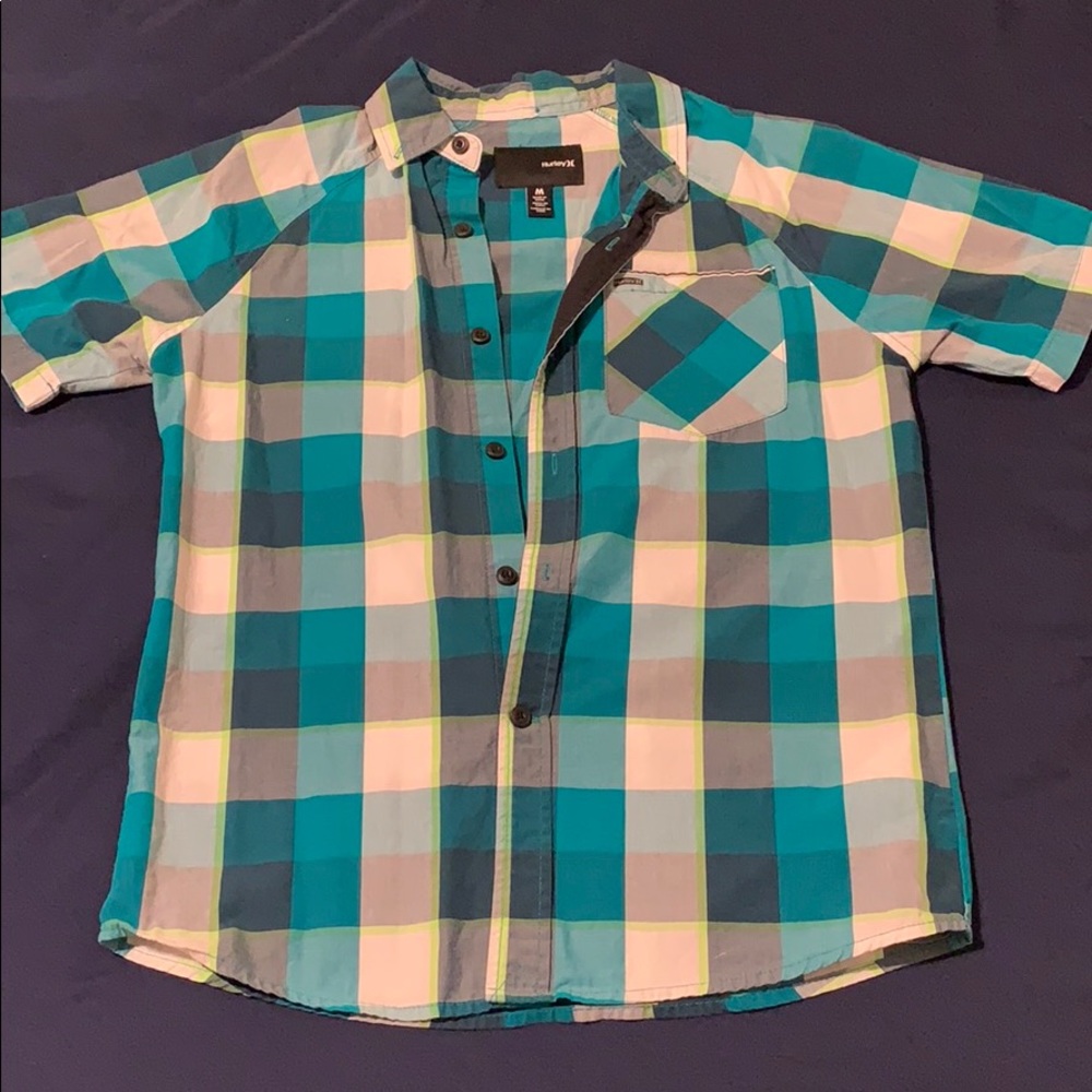 Hurley Button up top - Picture 1 of 5